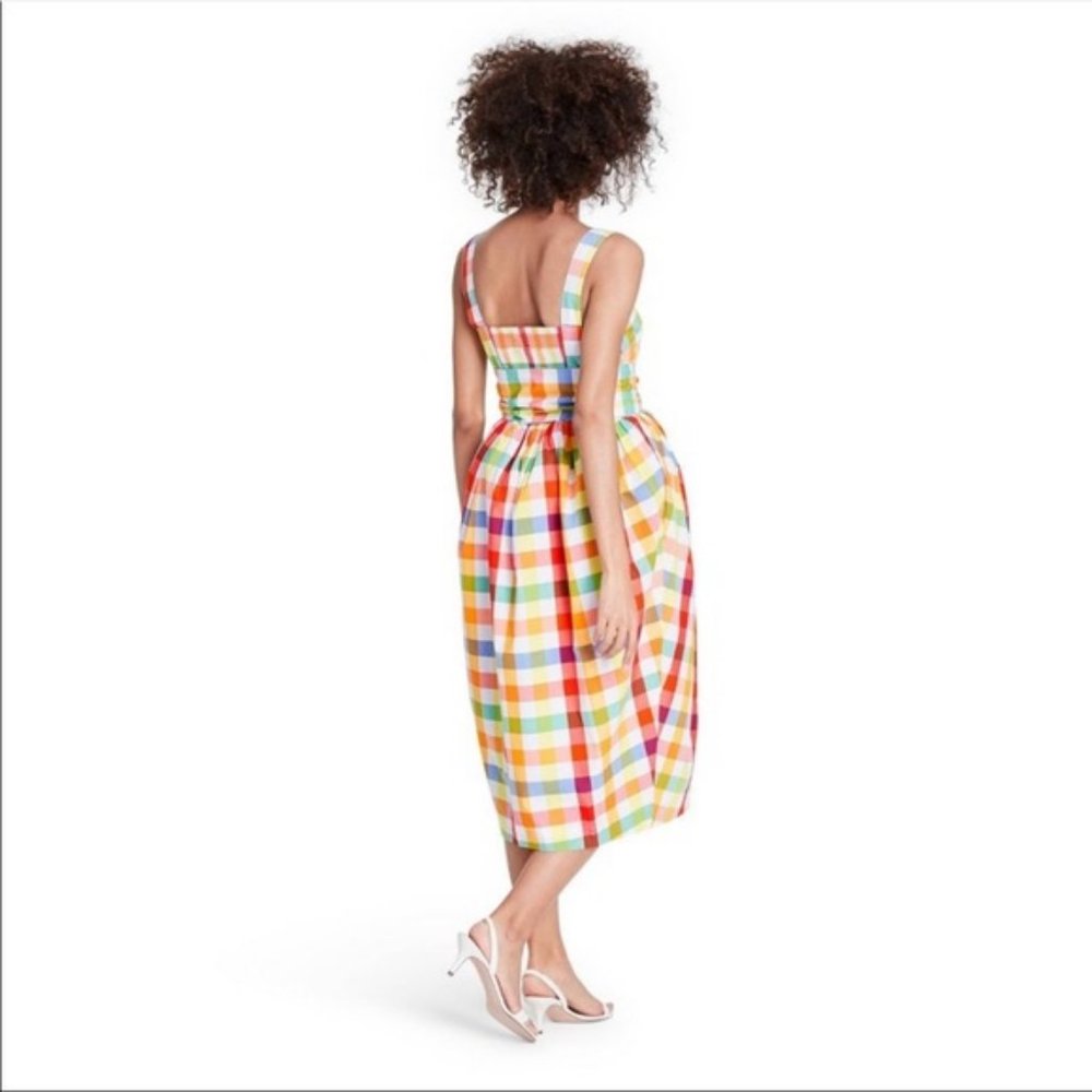 Christopher John Rogers for Target Plaid Tie Dress - Picture 2 of 3
